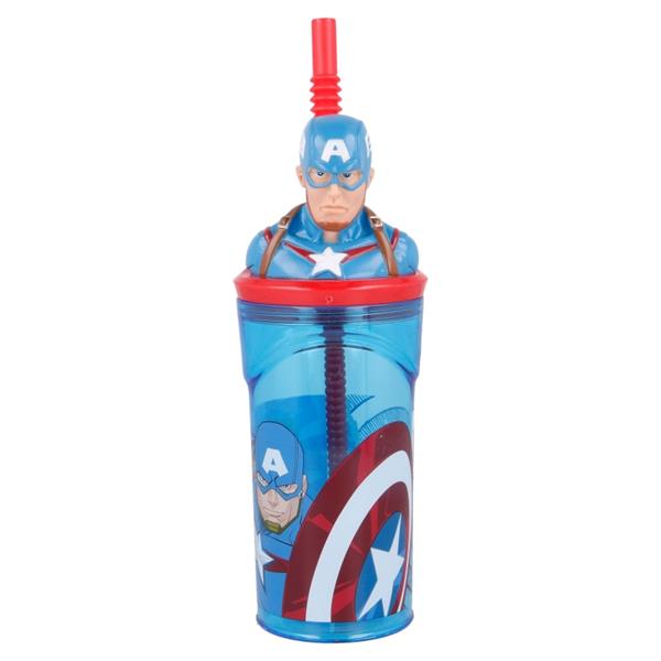 vaso-figurita-3d-360-ml-avengers-comic-heroes-captain-america