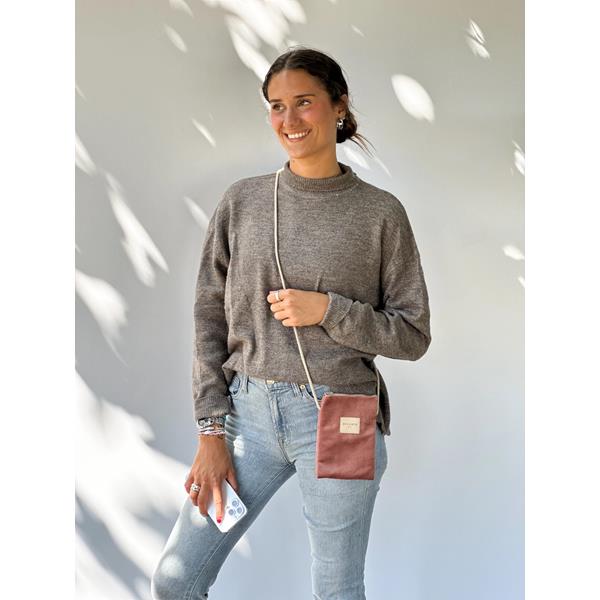 Bolso porta móvil mango deals