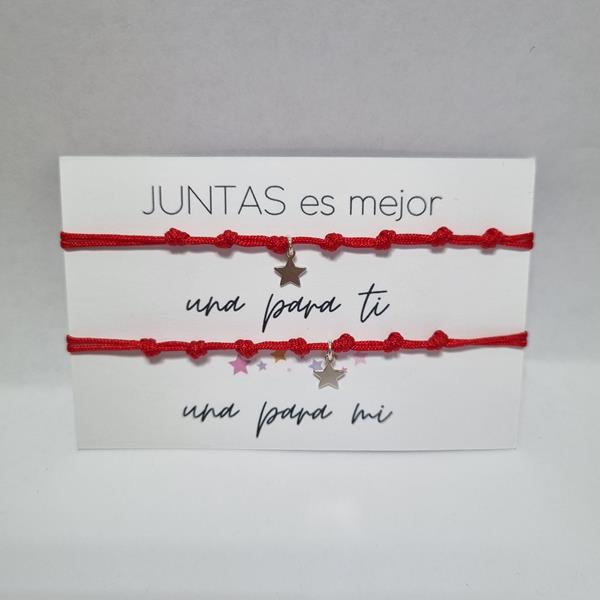 duo-pulsera-amistad-plata-roja-estrella-nuvols-de-regals