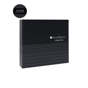 Box Calcetines Punto Blanco Black – regalo original de moda