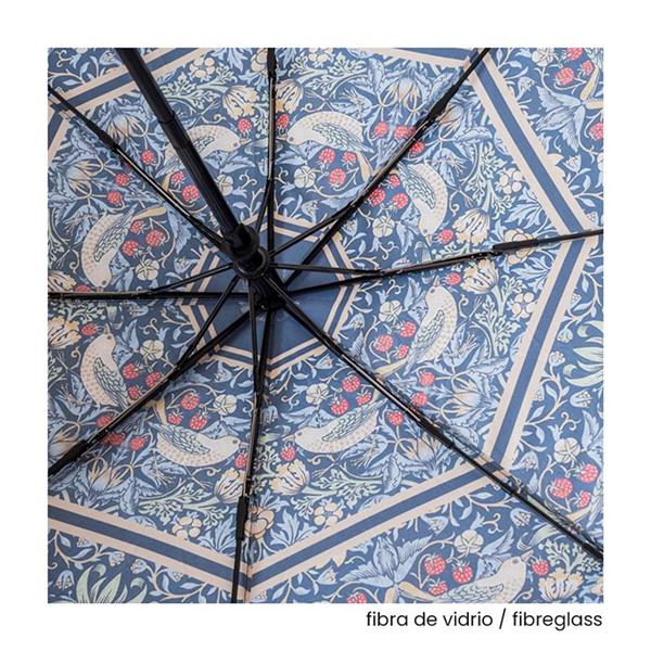 paraguas-plegable-william-morris-ladron-fresas-3
