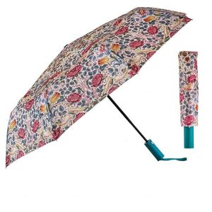 paraguas-plegable-william-morris-rose