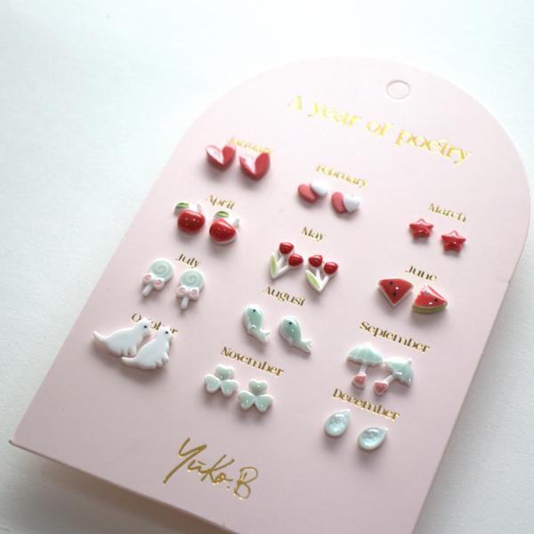 pendientes-infantiles-un-año-de-poesia-rojo y agua-3