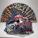 set-abanico-foulard-seda-floretes-nuvols-de-regals