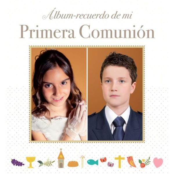 album recuerdo de primera comunion con foto