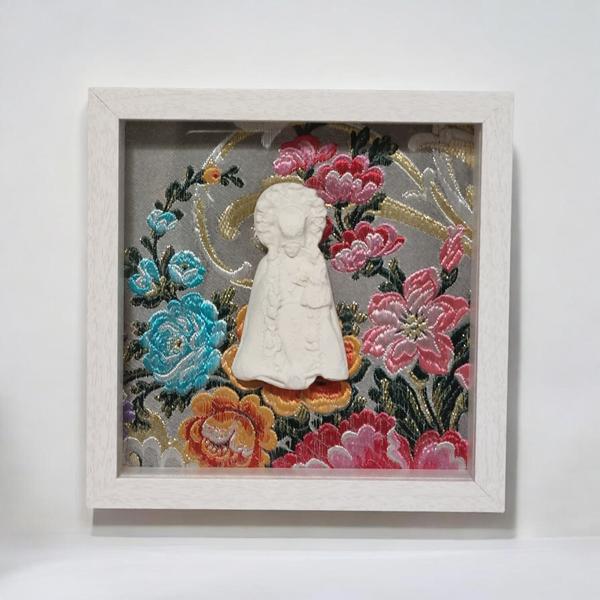 cuadro Mare de Deu Camelia artesanal valenciano pieza única