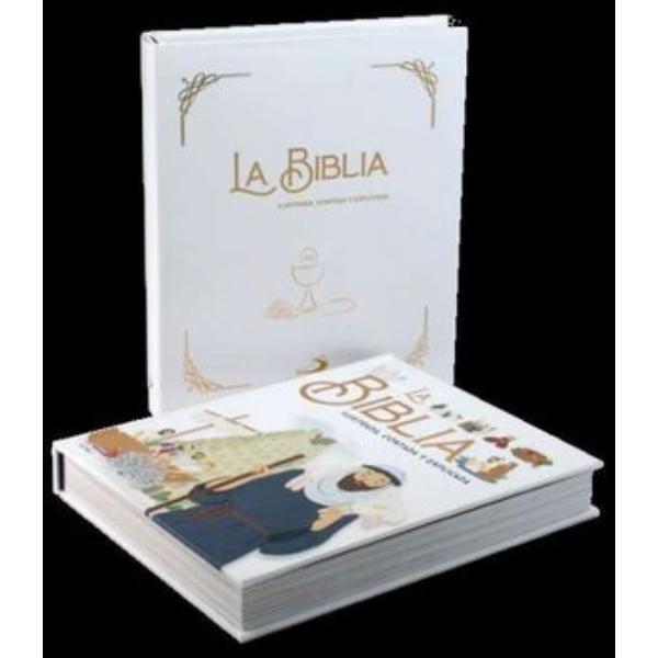 Biblia ilustrada para niños regalo Primera Comunión completa