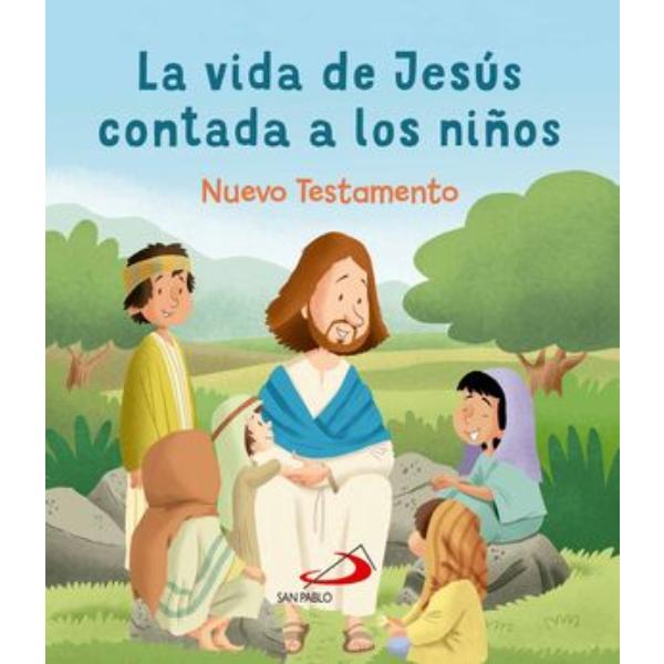 La vida de Jesús para niños libro ilustrado Primera Comunión