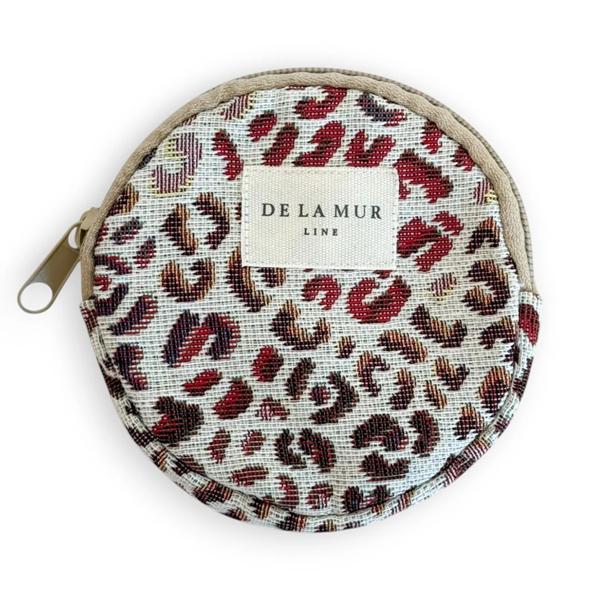 vista general monedero redondo talco de la mur