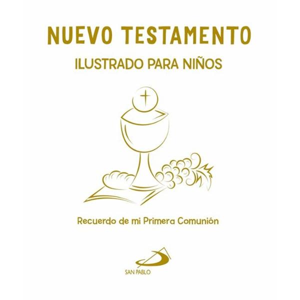 Nuevo Testamento ilustrado para niños regalo Primera Comunión