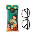 Funda de gafas Profe Mundo ilustrada por esther voltà