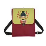 Mochila ilustrada por Esther Voltà. Colección Leyenda