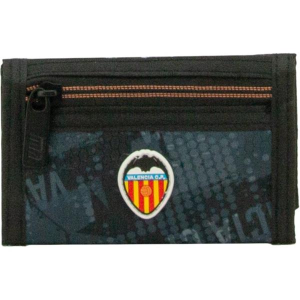 Trasera Billetero Valencia CF edición Mestalla con compartimentos para tarjetas y monedas