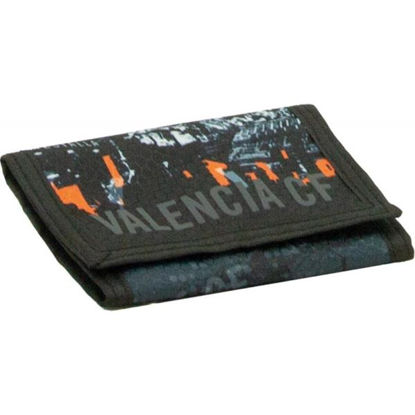 Billetero Valencia CF edición Mestalla con compartimentos para tarjetas y monedas