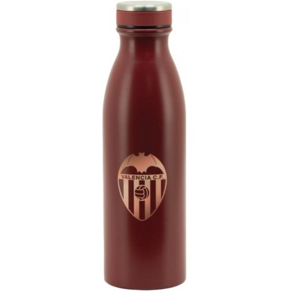 Botella térmica Valencia CF 500 ml edición Torino marrón con escudo dorado