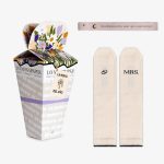 kit ramo novia original con calcetines Mrs y cinta para ramo