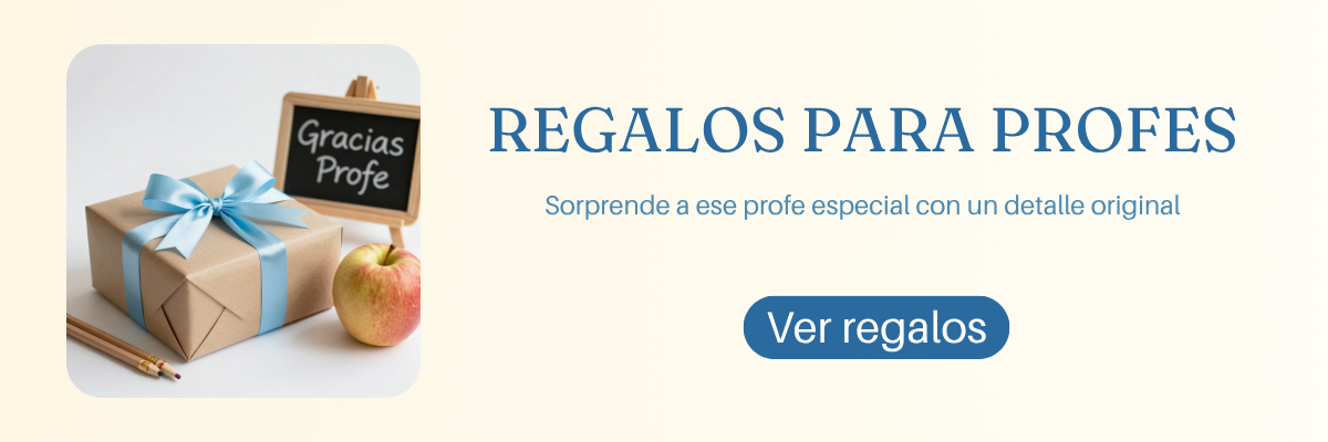 Banner de la sección Regalos para Profes