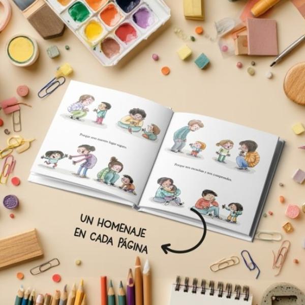 Interior del libro ¡Para ti, profe!