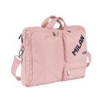 Bandolera ordenador goma MILAN 430 rosa para portátil de 17 pulgadas