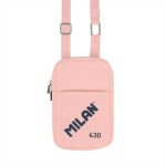 Bandolera pequeña MILAN rosa