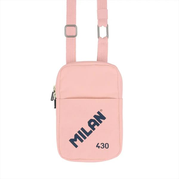 Bandolera pequeña MILAN rosa