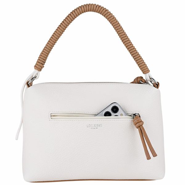 Vista trasera Bolso Shavanna con bolsillo en blanco y negro de Lois