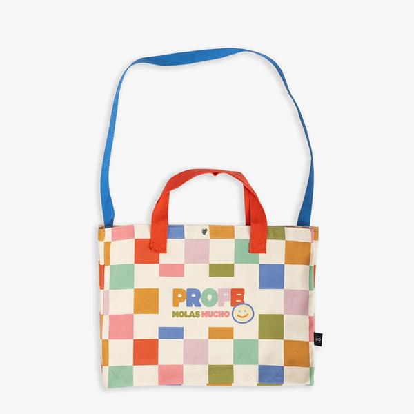 Bolso PROFE molas mucho algodón regalo profesores
