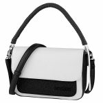Bolso combinado en negro y blanco de la Coleccion Shavanna de Lois