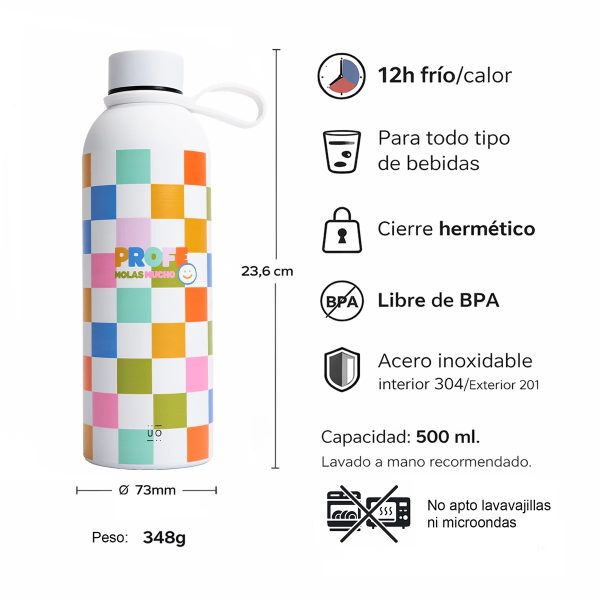 caracteristicas botella térmica molas mucho. Regalo para profesores