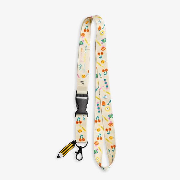 Lanyard para profe con mensaje gracias por hacerme sentir capaz-1