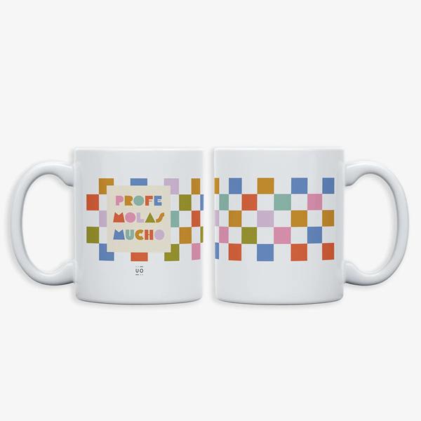Taza PROFE molas mucho regalo para profesores