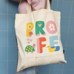 Tote bag para profe con mensaje gracias por hacerme sentir capaz