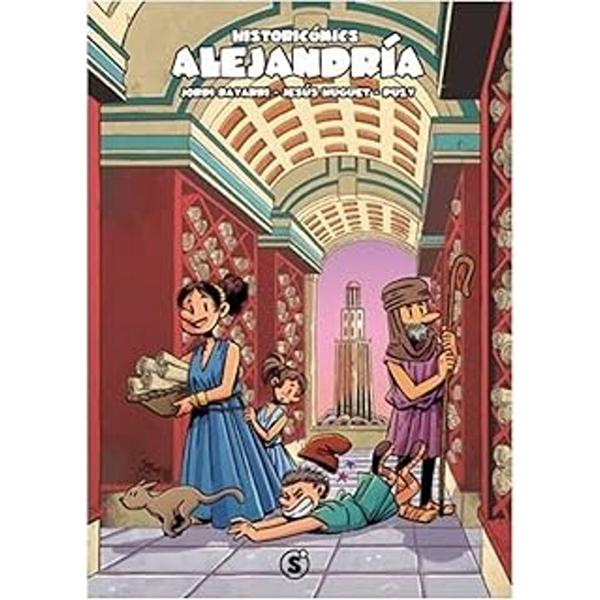 Portada del libro Historicómics: Alejandría de Jordi Bayarri.