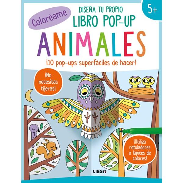 Portada del libro Animales de Amanda Lott publicado por Editorial LIBSA.