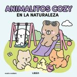 Portada del libro Animalitos Cozy en la naturaleza de María Mañeru publicado por Editorial LIBSA.