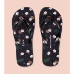 Chanclas Eres Coconudo con estampado de cocos para playa y piscina