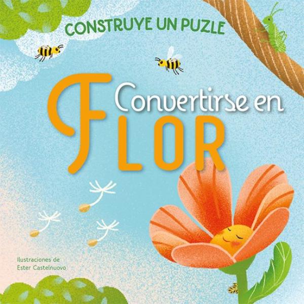 Portada del libro Convertirse en flor de Ester Castelnuovo.