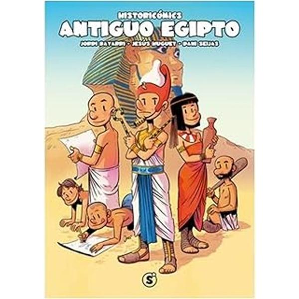 Portada del libro Historicómics: Antiguo Egipto de Jordi Bayarri.