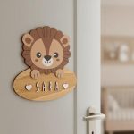 Placa decorativa personalizada León