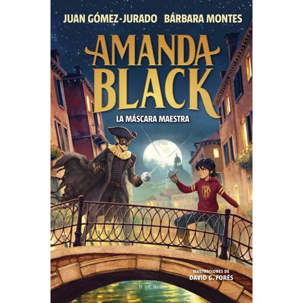 Portada del libro Amanda Black 14. La máscara maestra.