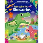 Portada del libro Todo sobre los dinosaurios de Jennie Bradley publicado por Editorial San Pablo.