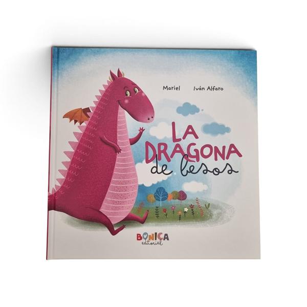 Portada del libro La dragona de besos de Iván Alfaro Romero y María Martínez Navarro.