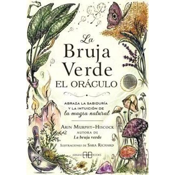 La Bruja Verde oráculo de Arin Murphy-Hiscock con 50 cartas