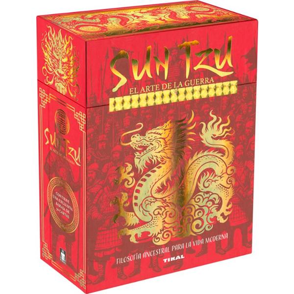 Sun Tzu El arte de la guerra con libro y 50 cartas