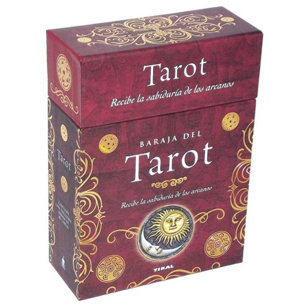 Baraja del tarot Tikal con 80 cartas y libro