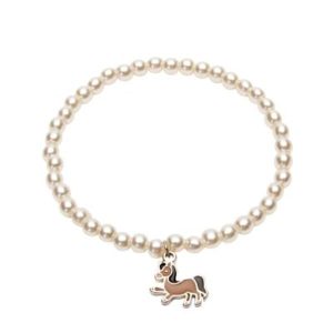 Pulsera infantil de perlas Caballo