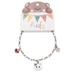 Pulsera infantil de cordón Gato