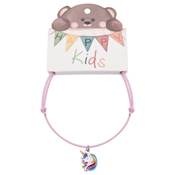 Pulsera infantil de cinta elástica Unicornio