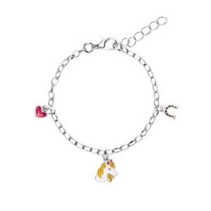 Pulsera infantil de cordón Caballo