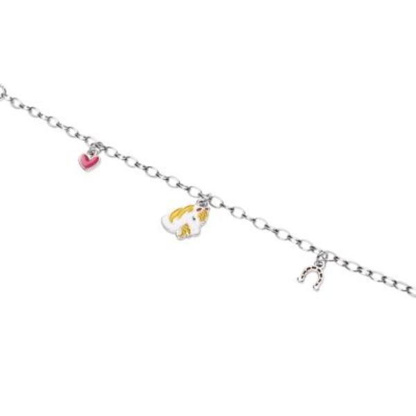Pulsera infantil de cordón Caballo